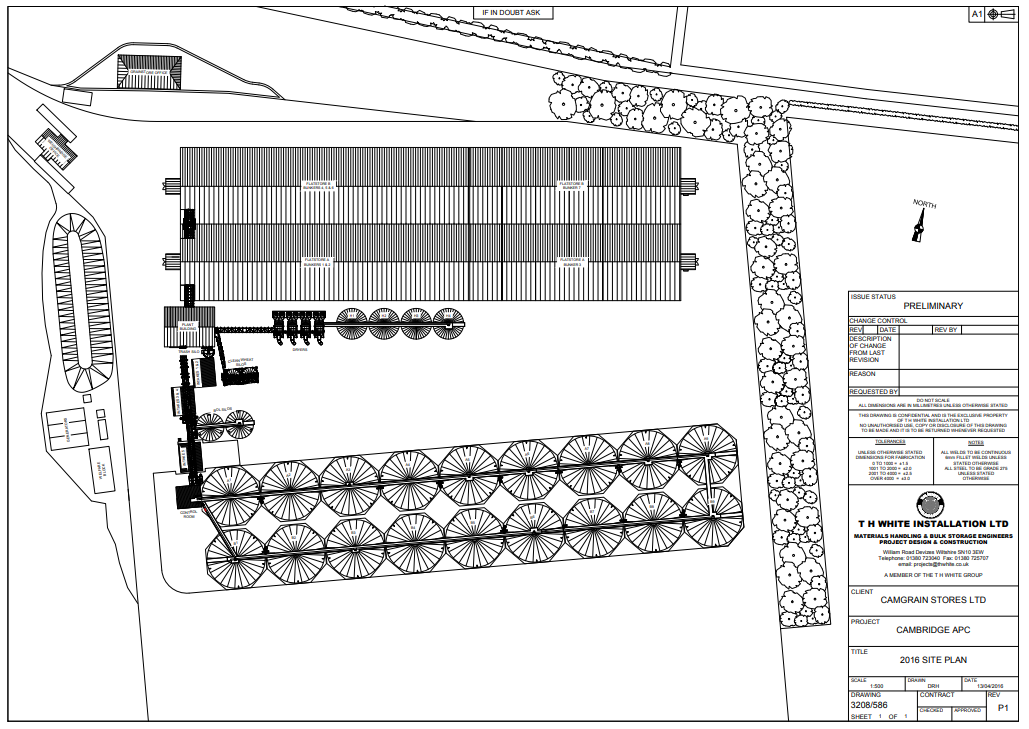 Camgrain site plan