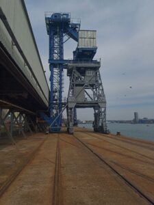 1000tph ship loader – Rear view