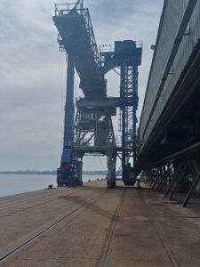 1000tph ship loader - Front view