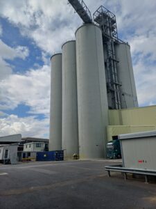 Phase 2 of the Grain Terminal – Road intake, Silo Storage & cross conveyor to phase 1