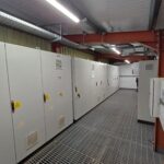 A suite of new electrical MCC panels